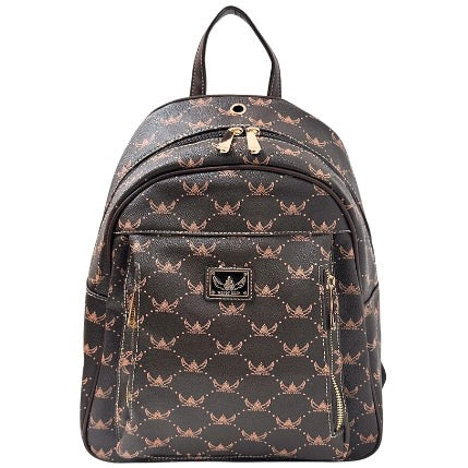 Wendy Keen Monogram Pocket Backpack #W1403