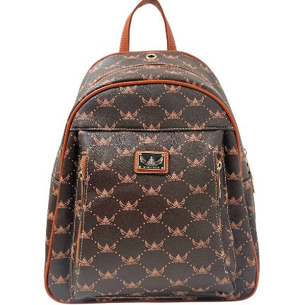 Wendy Keen Monogram Pocket Backpack #W1403