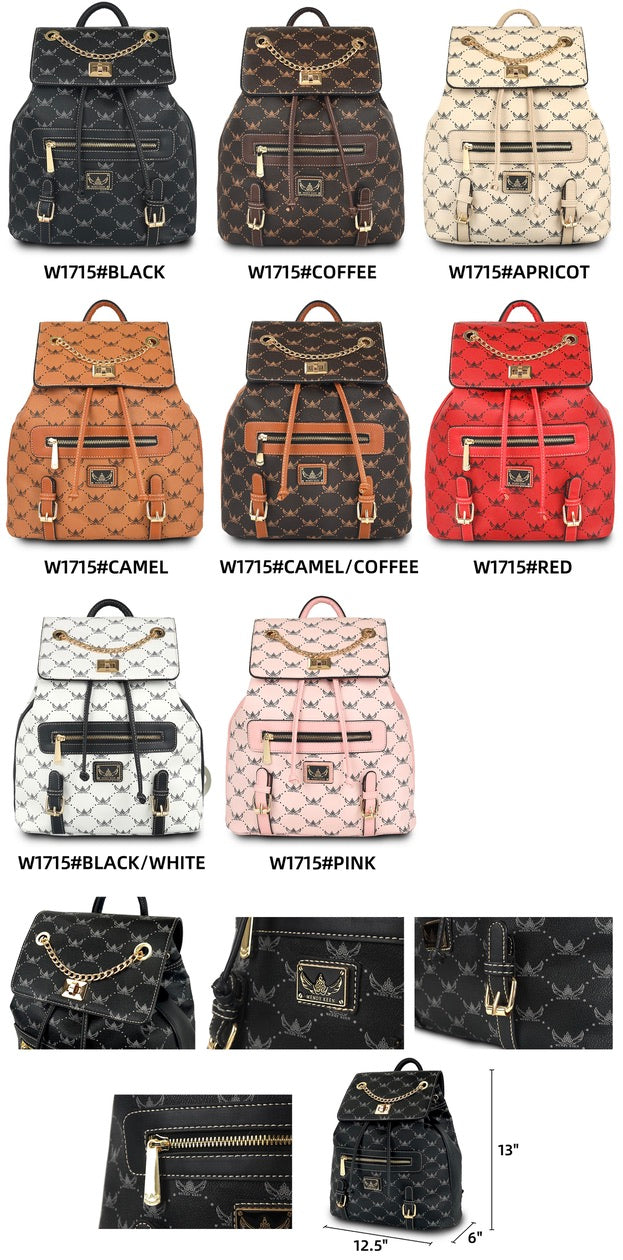 Wendy Keen Backpack with Chain #W1715