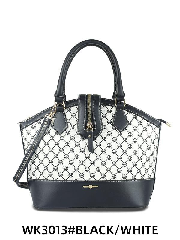 #W3013 Wendy Keen Zipper Flap Satchel