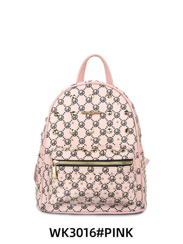 #W3016 Wendy Keen Stud Backpack
