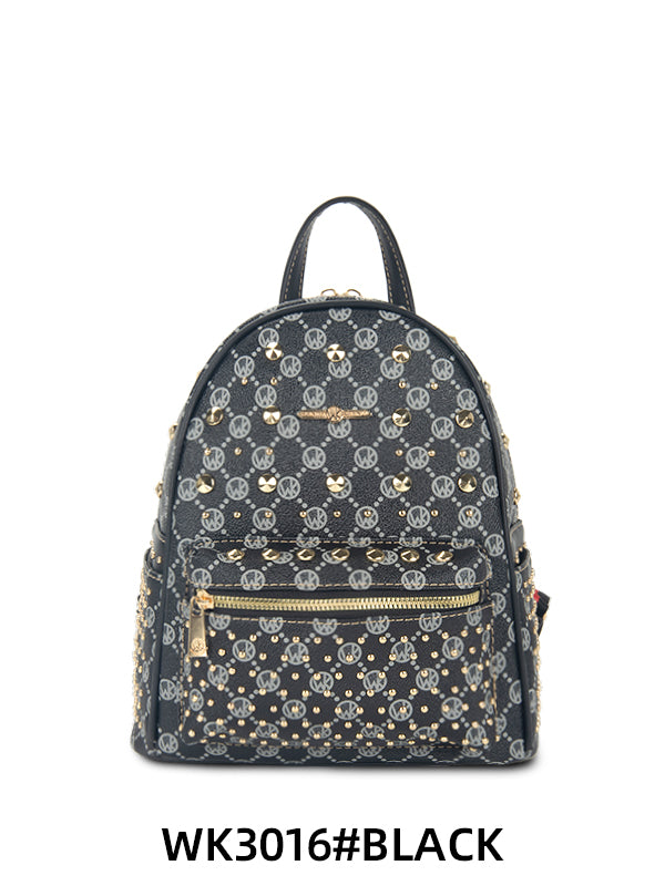 #W3016 Wendy Keen Stud Backpack