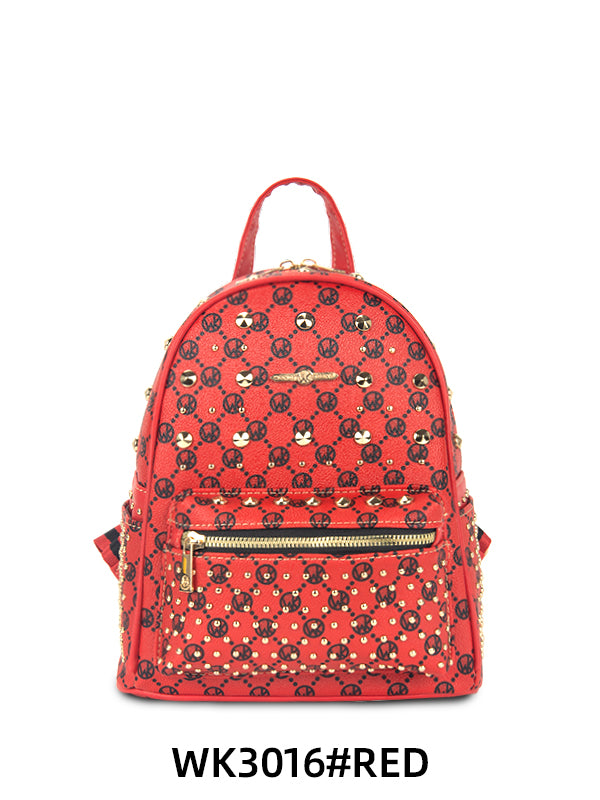 #W3016 Wendy Keen Stud Backpack
