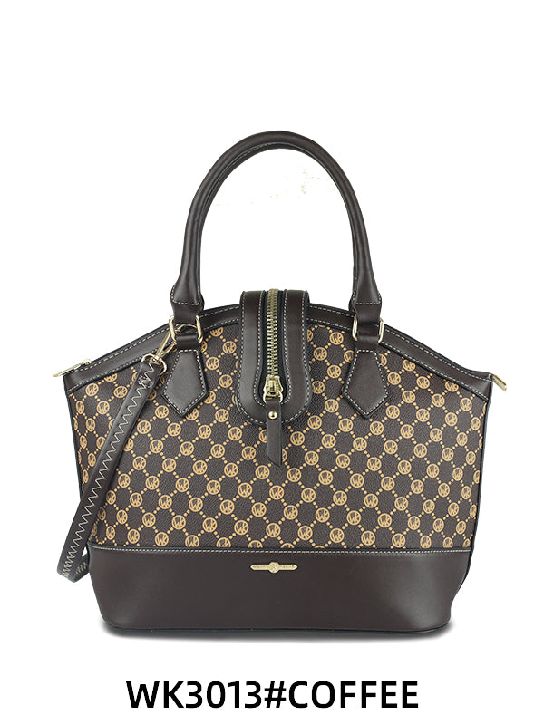 #W3013 Wendy Keen Zipper Flap Satchel