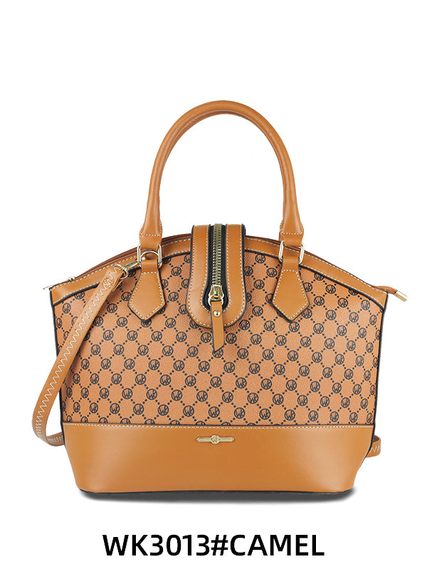 #W3013 Wendy Keen Zipper Flap Satchel