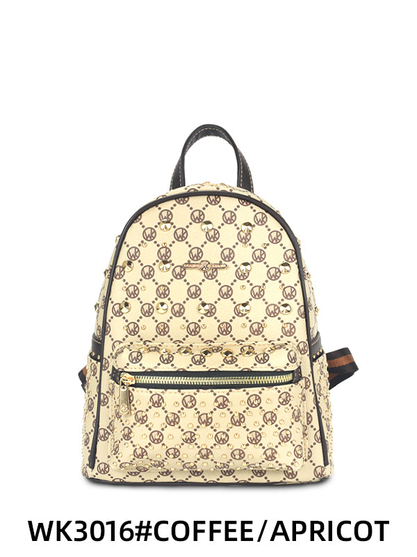 #W3016 Wendy Keen Stud Backpack