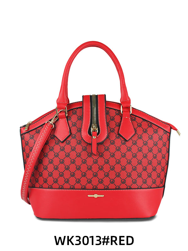 #W3013 Wendy Keen Zipper Flap Satchel