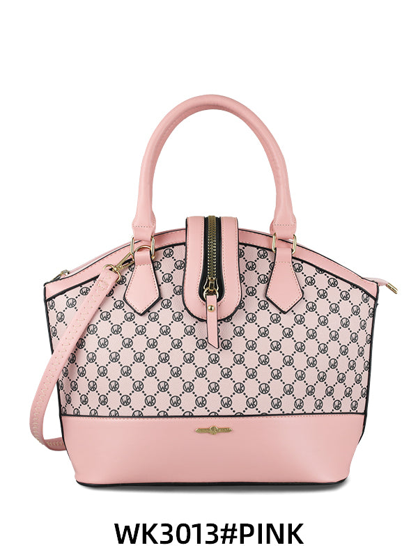 #W3013 Wendy Keen Zipper Flap Satchel