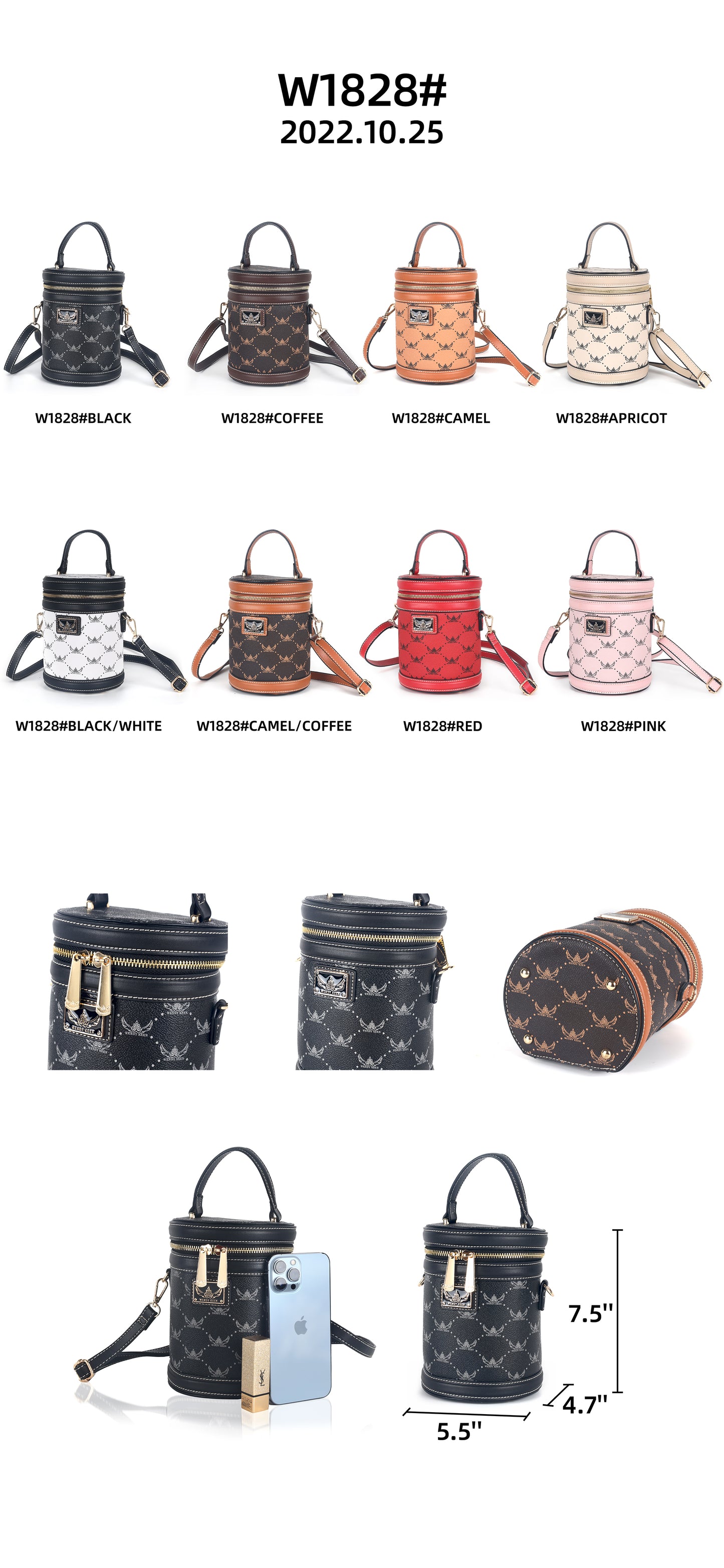 W1828 Top Handle Bag