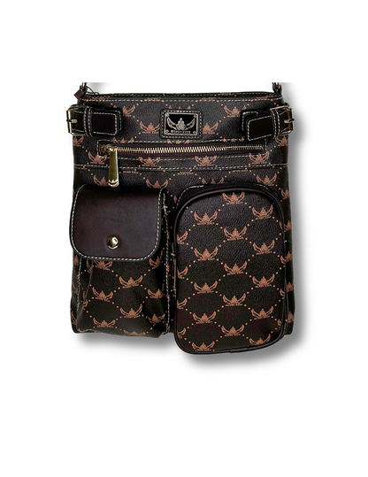 Wendy Keen Multi Pocket Crossbody #W2179