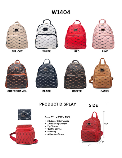 #W1404 Wendy Keen Medium Backpack