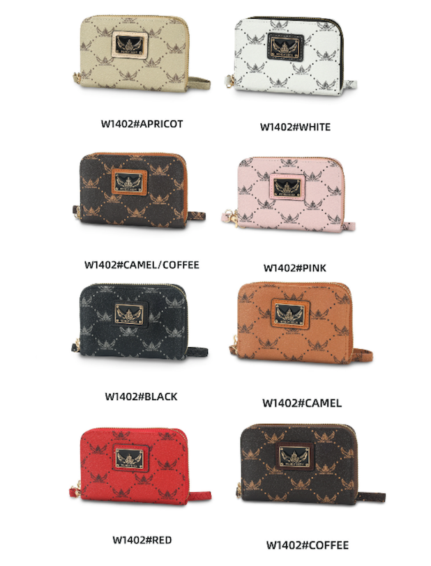 #W1402 Wendy Keen Short Tassel Wallet